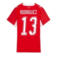 Schweiz Ricardo Rodriguez #13 Hemmatröja Dam VM 2026 Kortärmad